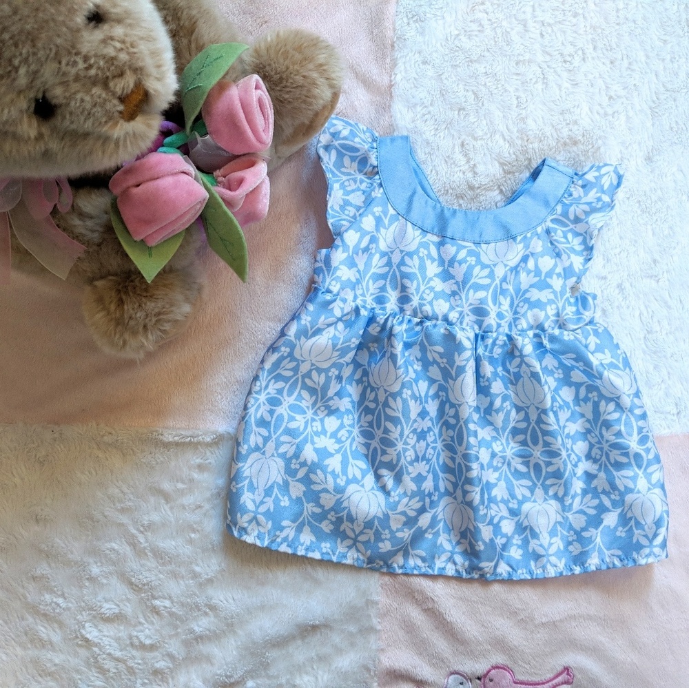 Gymboree | Floral Blue Blouse